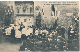 LA RICHE - Jeanne D'Arc à Saint Cosme, 1910 -  Bénédiction De La Statue - La Riche