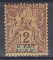 +D3412. Anjouan. Yvert 2. Neuf Charnière = MH(*) - Nuevos