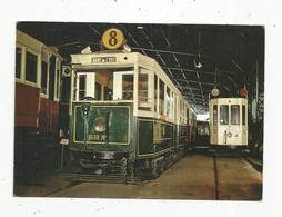 Cp, Chemin De Fer ,métro , Remorque Unifiée De La Société Des Transports En Commun De La Région Parisienne ,1924 ,écrite - Metro
