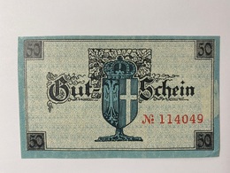 Allemagne Notgeld Neuf 50 Pfennig - Collections