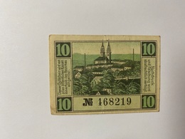 Allemagne Notgeld Oelnitz 10 Pfennig - Collections