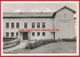 Foto-AK Flensburg 'Neuapolstolische Kirche' ~ Um 1960 - Flensburg