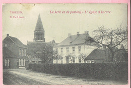 Thielen - De Kerk En De Pastorij - L' église Et La Cure - B. De Loose - 1909 - Kasterlee