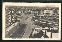 AK Charleroi, Panorama Sur Porte De Waterloo - Charleroi