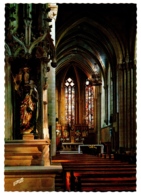 CPSM 68 (Haut-Rhin) Rouffach - Intérieur De L'Eglise Notre-Dame De L'Assomption, Vierge Surmontée D'un Dais TBE - Rouffach