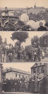 Cpa Belgique - Lot De 3 Cpa - Rossignol -Manifestation Patriotique Des 18 Et 19 Juillet 1920 (voir Scan Recto-verso) - Tintigny
