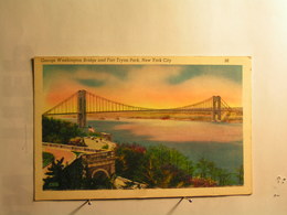 NY - New York City - George Washington Bridge ..... - Ponts & Tunnels