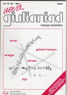 Revue Guitare Nova Giulianiad Freiburger Saitenblatter - Musica