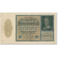 Billet, Allemagne, 10,000 Mark, 1922, 1922-01-19, KM:72, TB - 10000 Mark