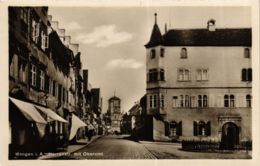 CPA AK Wangen Herrenstrasse Mit Oberamt GERMANY (938856) - Wangen I. Allg.