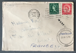 Grande-Bretagne - UK - Cover From SOUTH TOTTENHAM To CANNES - MISSENT TO CALGARY ! - (B1458) - Briefe U. Dokumente