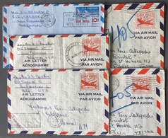 USA - Lot De 5 Aérogrammes (Air Letter) - (B1503) - Sonstige & Ohne Zuordnung