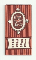 6313 "ZENI LUXE "-CONFEZIONE CON 1 LAMETTA - Razor Blades