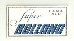 6329 " SUPER BOLZANO-LAMA BLU "-CONFEZIONE CON 1 LAMETTA - Rasierklingen