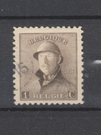 COB 165 Oblitération Facteur - 1919-1920  Cascos De Trinchera