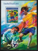 MOZAMBIQUE  BF 798 * *  ( Cote 16e )  Cup 2014  Football Soccer Fussball - 2018 – Rusia