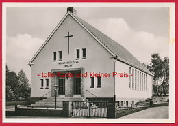 Foto-AK Soltau 'Neuapolstolische Kirche' ~ Um 1960 - Soltau