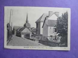 CPA 44 MOISDON LA RIVIERE RUE D'AVALE - Moisdon La Riviere