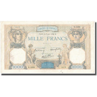 France, 1000 Francs, Cérès, 1938, 1938-06-02, TB, Fayette:38.17, KM:90c - 50 F 1934-1940 ''Cérès''