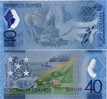 SOLOMON IS.        40 Dollars       Comm.     P-New       ND (2018)       UNC - Solomon Islands