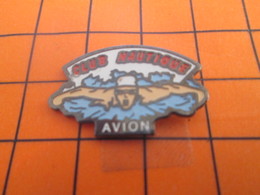 2319 Pin's Pins / Beau Et Rare / Thème AVIONS / CLUB NAUTIQUE AVION Ou Plutôt Hydravion Non ? - Avions