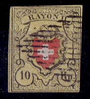 TP SUISSE De 1850- N° 15 OB - B - 1843-1852 Timbres Cantonaux Et  Fédéraux