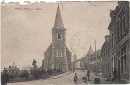 Belgique     Thuin   L'eglise - Thuin