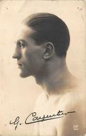 Thème: Sport  Boxe      Georges Carpentier           (voir Scan) - Boxe