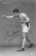 Thème: Sport  Boxe       Paolino      (voir Scan) - Boxing
