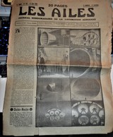 Rare Journal Les Ailes Journal Hebdomadaire De La Locomotion Aérienne 13 Juin 1935 - Flugzeuge