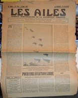 Rare Journal Les Ailes Journal Hebdomadaire De La Locomotion Aérienne 12 Mars 1931 - Vliegtuig