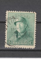 COB 167 Oblitération Centrale OTTIGNIES - 1919-1920 Roi Casqué