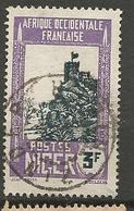 NIGER N° 49 CACHET  ZINDER - Usados