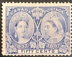 CANADA 1897 - MLH - Sc# 60 - 50c - Jubilee Issue - Nuovi