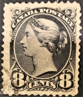 CANADA 1893 - Canceled - Sc# 44 - 8c - Usati