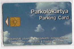 HONGRIE BUDAPEST CARTE PARKING 5 000 FT - Hungary