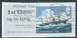 GROSBRITANNIEN GRANDE BRETAGNE GB POST&GO 2018  R.M.HERITAGE MAIL BY SEA: SS GREAT WESTERN, 1838 FCup To 100g SG FS208 M - Post & Go Stamps