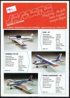 Catalogue D'aéromodélisme "JAMARA" - Année 1989. - Literatur & DVD