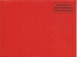 MACAU - 2020 YEAR OF THE RAT POSTAGE PAID GREETING CARD - POST OFFICE NUMBER #BPD, SOLD OUT AT FIRST DAY - Postal Stationery