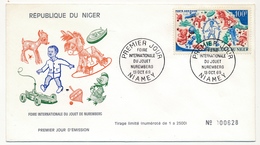 NIGER => Enveloppe FDC => Foire Internationale Du Jouet / Nuremberg - NIAMEY - 13 Octobre 1969 - Níger (1960-...)