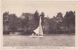 Nièvre : Lac Des Settons : Le Débarcadère De L'hotel Beau-rivage - Montsauche Les Settons
