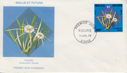 Enveloppe  FDC  1er  Jour   WALLIS  ET  FUTUNA    Fleurs   SIGAVE    1978 - FDC