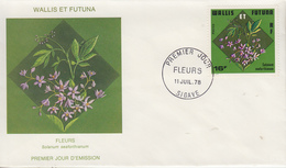 Enveloppe  FDC  1er  Jour   WALLIS  ET  FUTUNA    Fleurs   SIGAVE    1978 - FDC