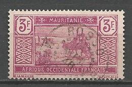 MAURITANIE N° 61 CACHET ROSSO - Used Stamps