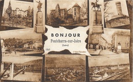 Souvenir - Un Bonjour De Pontcharra-sur-Isère (Sur Bréda) Multivues, Bayard - Edition L. Blanc - Pontcharra