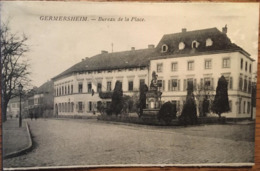 CPA- AK - GERMERSHEIM ,Bureau De La Place, écrite En 1924 - Germersheim