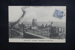 MONACO - Affranchissement Plaisant Sur Carte Postale De Cap D'Ail En 1921 Pour Tours - L 49926 - Brieven En Documenten