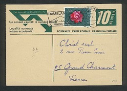 Entier Postal - Tramelan 12/6/1971 - Ganzsachen