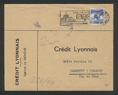 Credit Lyonnais Genève - Censure Allemande - Abstempelungen