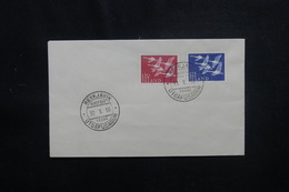 ISLANDE - Enveloppe FDC En 1956 - Oies Sauvages - L 49958 - FDC